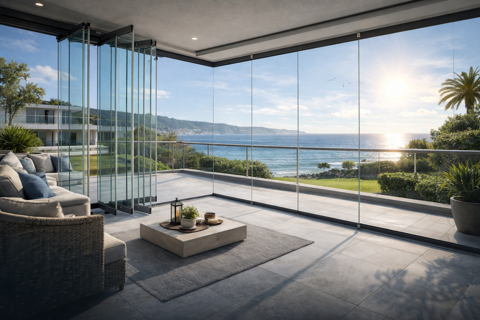 Katlanır Cam Balkon